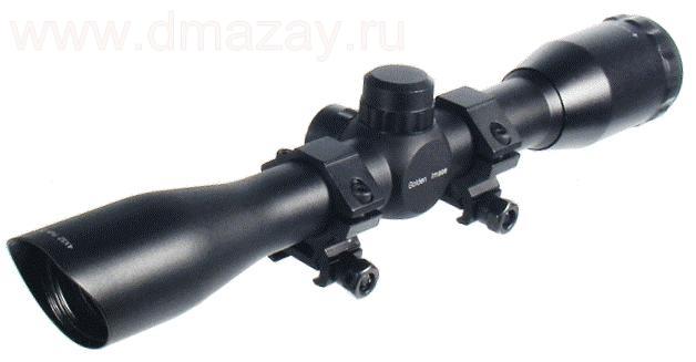   LEAPERS () SCP-432FW GOLDEN IMAGE 4X32 TS F.S. Mil-dot Scope w/ Picatinny/Weaver Rings, Pre-adj @ 100 Yds